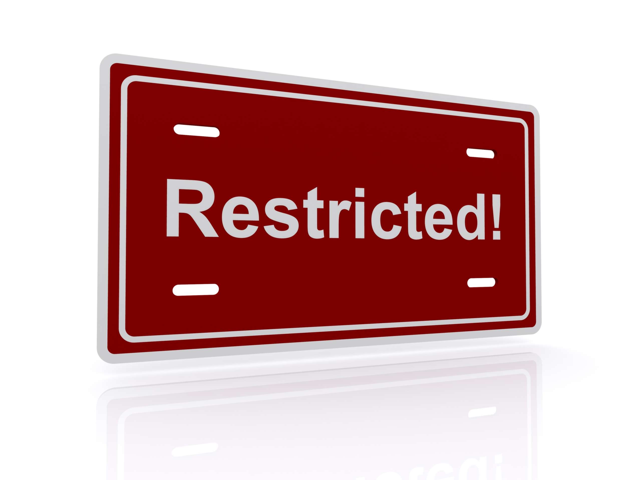 restricted