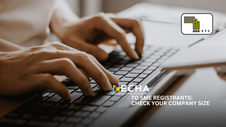 ECHA to SME registrants: check your company size